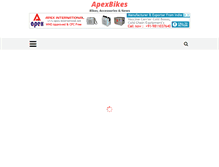 Tablet Screenshot of apexbikes.com